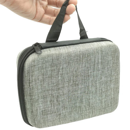 Multi-Size EVA Hard Storage Box - Shockproof Travel Zipper Bag for Earphone and Accessories, Outdoor Tools Organizer Case