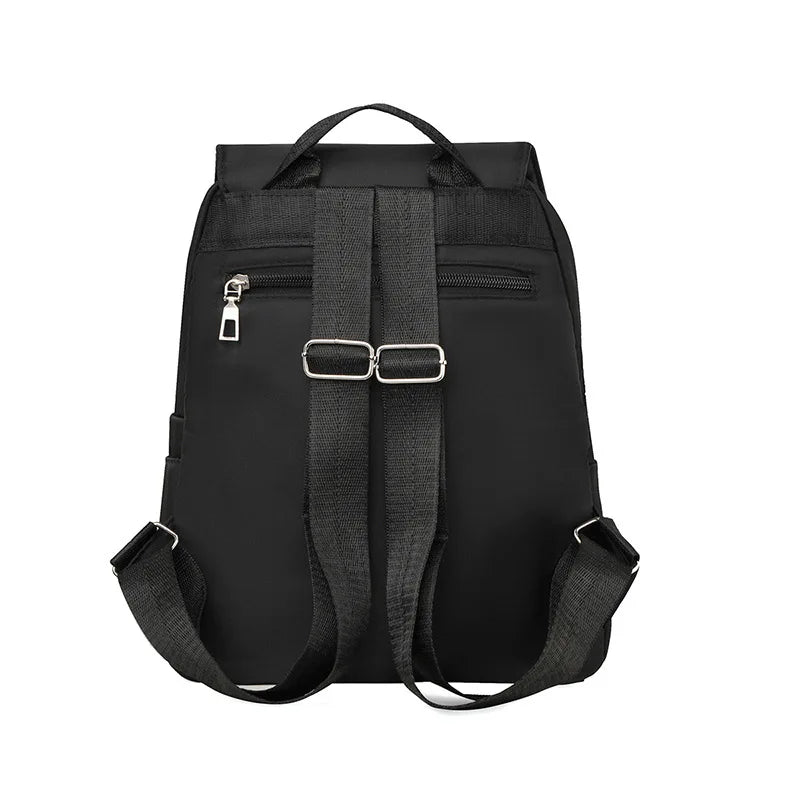 Mini Women's Backpack - Casual Lightweight Nylon Daypack, Strong Small Pack for Cycling, Hiking, Camping, Trendy Travel Bags for Girls