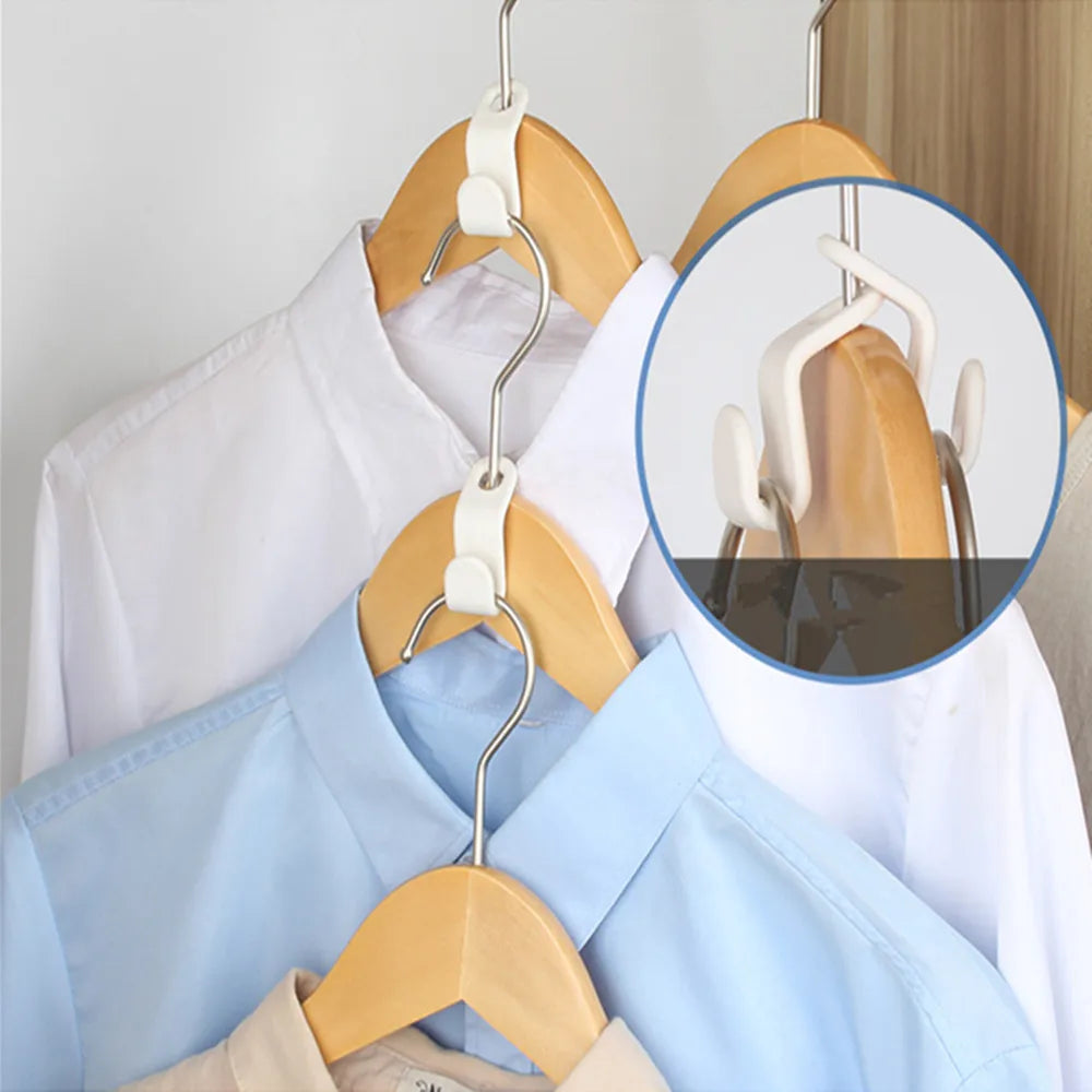 Rotatable Tie Hanger – 20-Row Skidproof Necktie & Belt Organizer Rack for Closet Storage