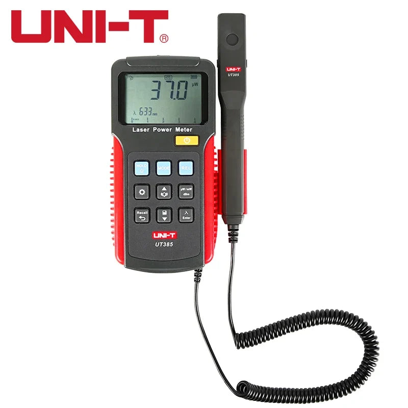 UNI-T UT385 Laser Power Meter - Precision Laser Power Analyzer with Data Logger & Split Sensor Design