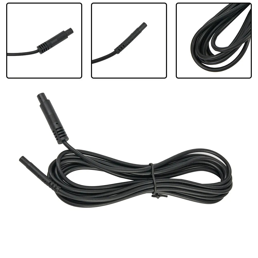 4Pin Car DVR Extension Cable - 2.5M Male to Female Connector Cord for Dash Cam & Reverse Camera Installation