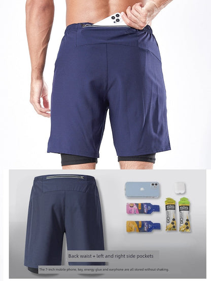 Dingsheng Marathon Training Shorts – Phone-Friendly Lining for Comfortable Running