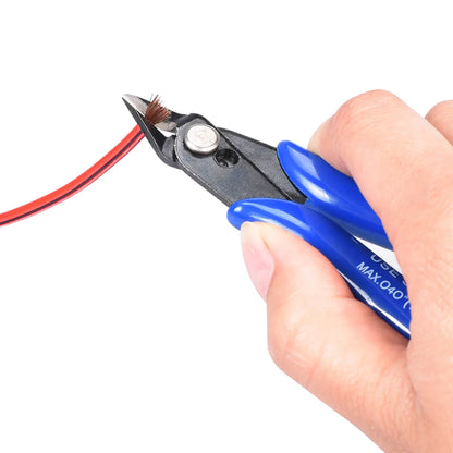 PLATO 170 Wishful Clamp Diagonal Pliers – Side Cutting Nippers & Wire Cutter for DIY Electronics & 3D Printing