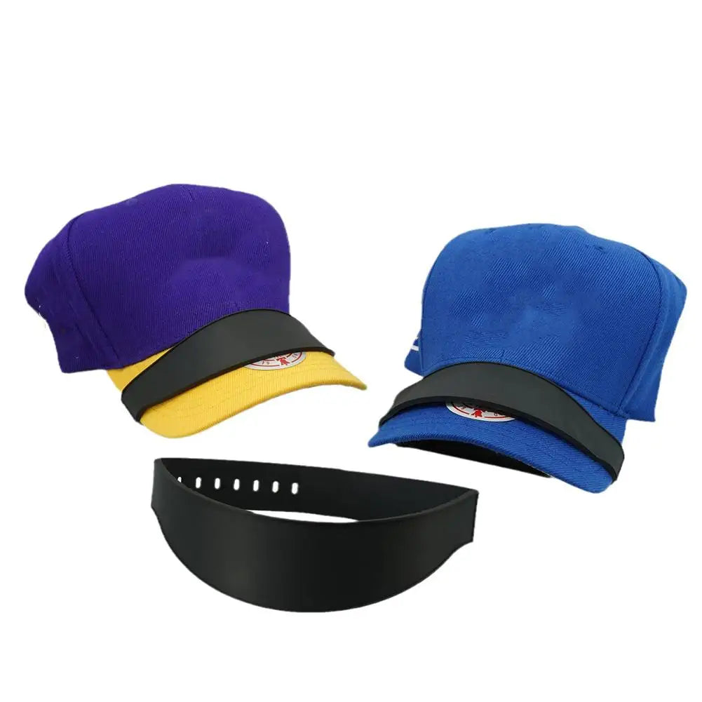 Reusable Adjustable Hat Brim Bender – No-Steam Baseball Cap Curving & Shaping Band
