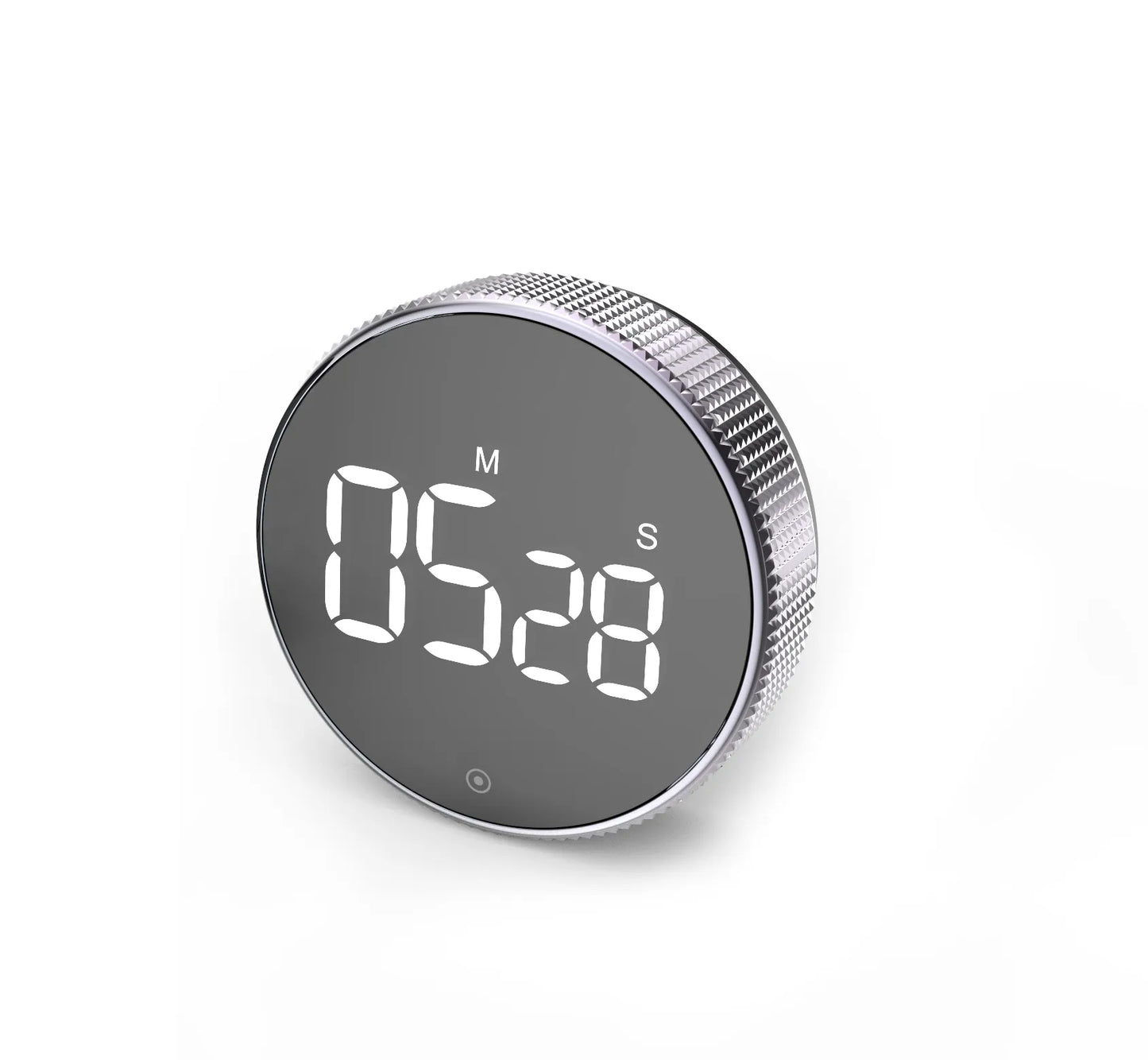 LED Digital Kitchen Timer - Magnetic Electronic Cooking Countdown Clock with Stopwatch and Alarm