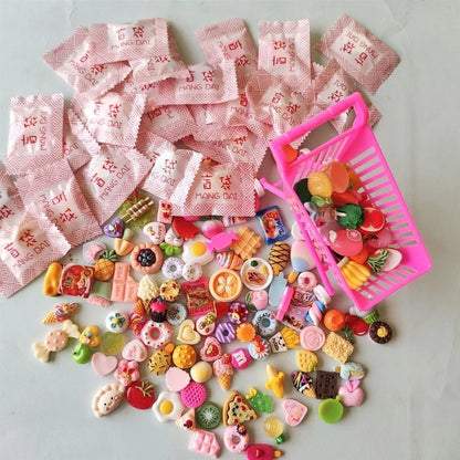Mini Food & Beverage Blind Box – 5/20/40pcs Creative Kitchen Decor Toys & Party Gifts for Kids