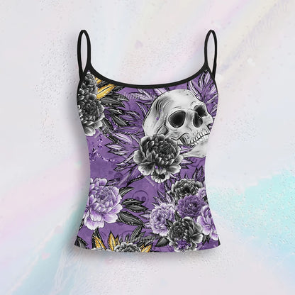 Women’s Slim Strap Tank Top – Breathable Summer Sleeveless Casual Top