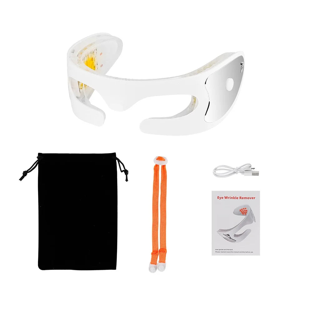 Eye Massager with Hot Compress – Vibration Therapy for Eye Fatigue Relief & Relaxation