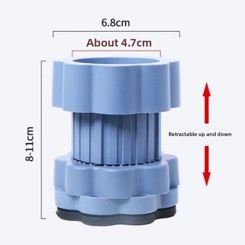 Multi-Functional Washing Machine Anti-Vibration Pad – Shockproof, Adjustable, Anti-Slip Noise-Reducing Mat