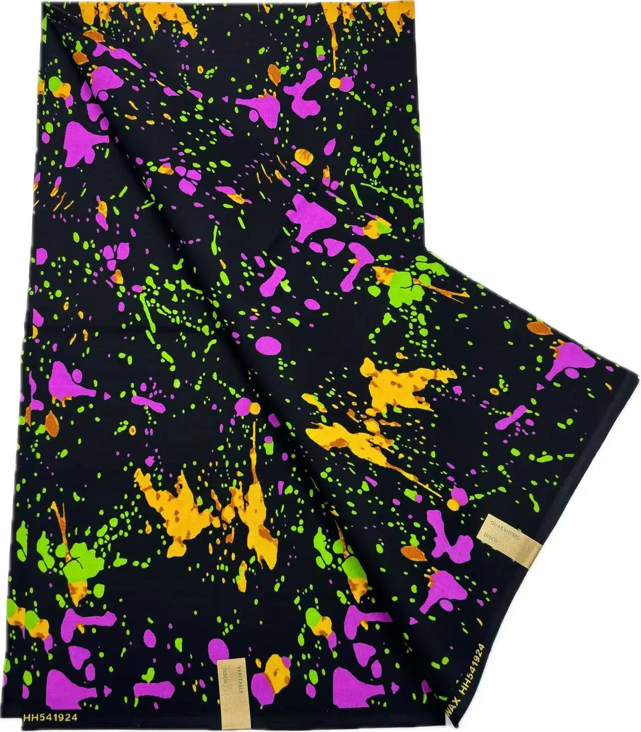 100% Cotton African Ankara Wax Fabric - Soft Real Wax Print for Dresses