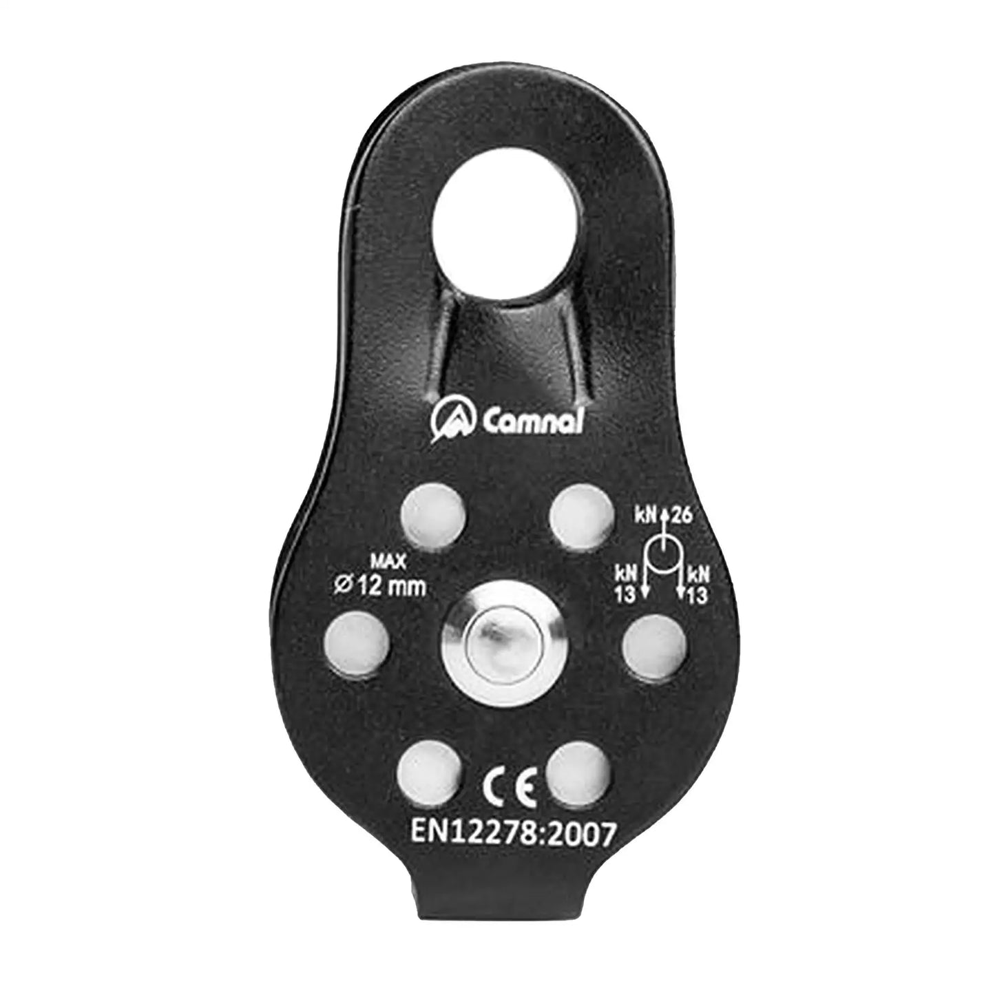 Heavy Duty Rope Pulley - Arborist Rock Climbing Gear for Rescuing & Lifting - Fast Speed Cable Trolley