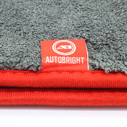 AUTOBRIGHT 1200GSM Microfiber Car Cleaning Towels – Ultra-Soft Wash & Dry Cloths