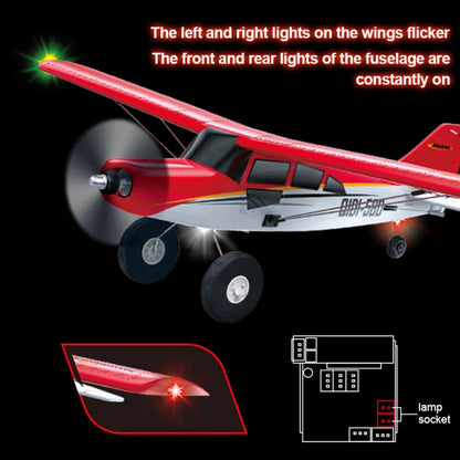 Qidi560 Moore M7 Off-Road RC Plane – 4CH Brushless Fixed-Wing Aircraft, EPP Foam, Remote Control Airplane Toy