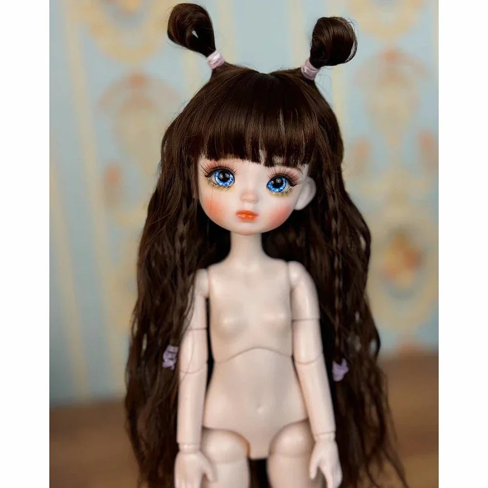 Sweet Doll 1/6 BJD Handmade 30cm Princess Doll – Makeup Doll for Girls Birthday Gift