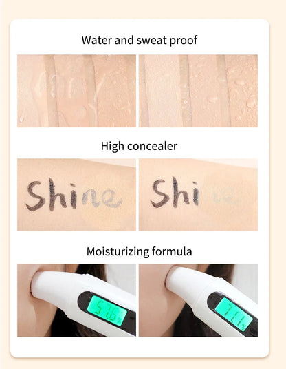 OCHEAL Whitening BB Cream – Face Foundation Concealer & Air Cushion Makeup for Girls, Original Facial Beauty Cream