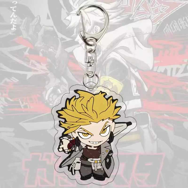 Gachiakuta Anime Acrylic Keychain – Zanka, Riyo, Jabber, Rudo & Enjin Cosplay Fan Gift Desk Decor Collectible