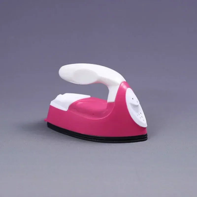 Mini Electric Travel Iron – Portable Craft & Sewing Iron with Mat and Protector for Household Use