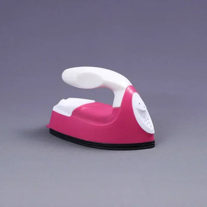 Mini Electric Travel Iron – Portable Craft & Sewing Iron with Mat and Protector for Household Use