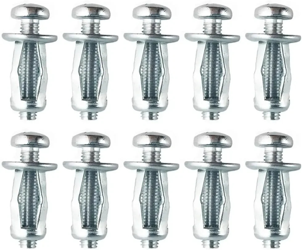Petal Screw Jack Nuts & Expansion Plugs – Curtain Clamp, Rivet Lock Bolt, and Wall Fasteners