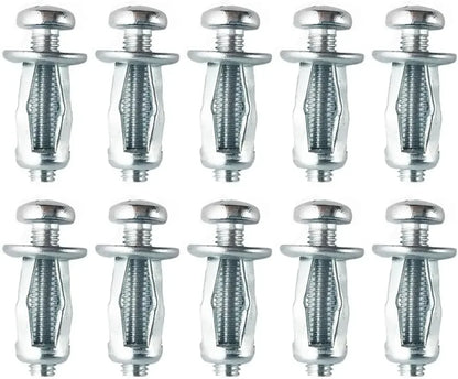 Petal Screw Jack Nuts & Expansion Plugs – Curtain Clamp, Rivet Lock Bolt, and Wall Fasteners