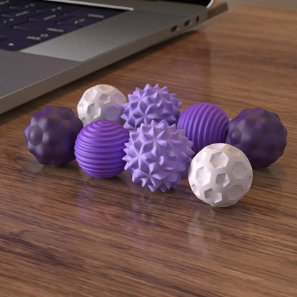 Silicone Magnetic Sensory Fidget Balls – Calming Stress Relief Toy for Kids & Adults   3/3