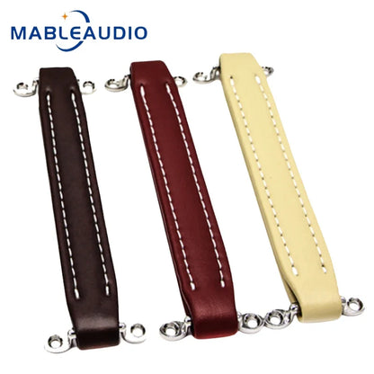 Guitar Amplifier Speaker Handle – Durable Leather Cabinet Carry Handle with Screws, Universal Replacement in Multiple Colors