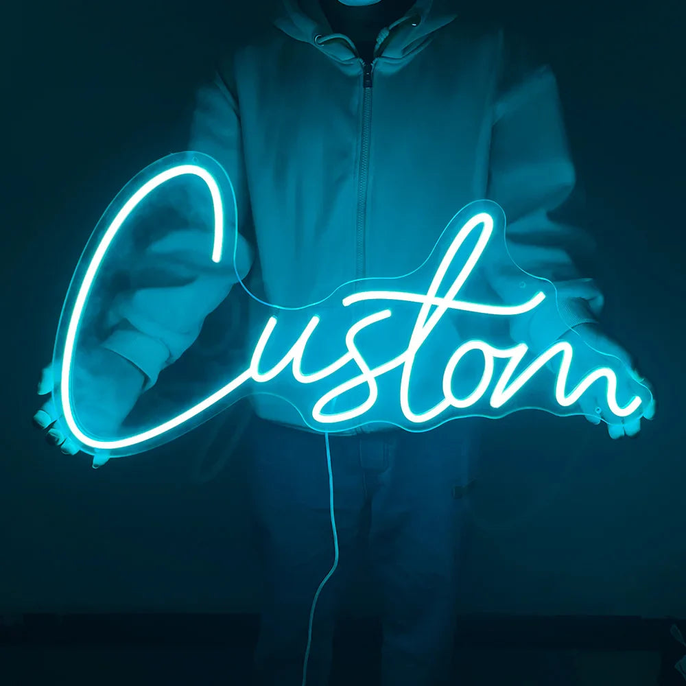 Custom Kids Name Neon Sign – Personalized Acrylic LED Birthday & Home Wall Decor