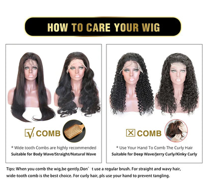 613 Honey Blonde Body Wave HD Lace Front Wig – 13x6 Transparent Glueless Human Hair Wig, 13x4 Lace Frontal, 180 Density
