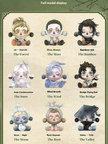 Blind Box Front Courtyard Mo Mei Series | Handmade Cute Anime Toy Desktop Decoration Gift