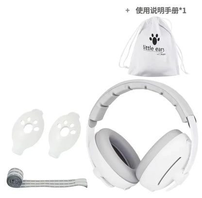 2 in 1 Baby Ear Protection Noise Cancelling Headphones – Convertible Design Earmuffs for Improved Sleep