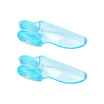 Silicone Toe Separator & Finger Protector – Gel Orthopedic Bunion, Hallux Valgus Corrector, Pedicure Spacer for Feet Care