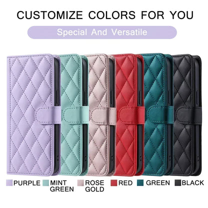 Xiaomi Redmi Note 11 Series Leather Flip Case – Crossbody Wallet Cover for Note 11 Pro 5G/11S/11E/10S/10T/9S/8 Pro