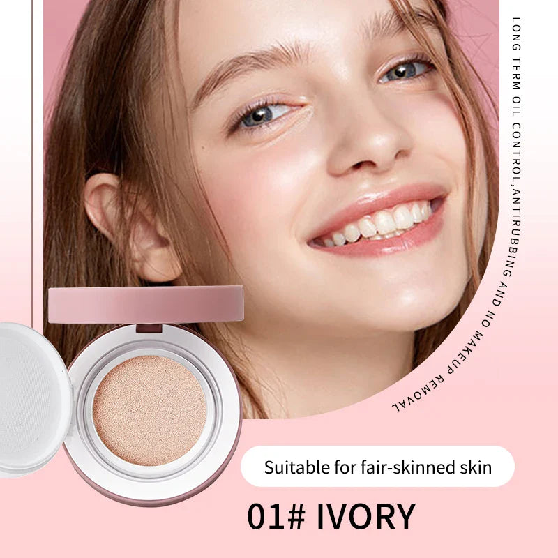 OCHEAL CC Cream Cushion Foundation – Long-Lasting Moisturizing Concealer & BB Cream for Face Makeup