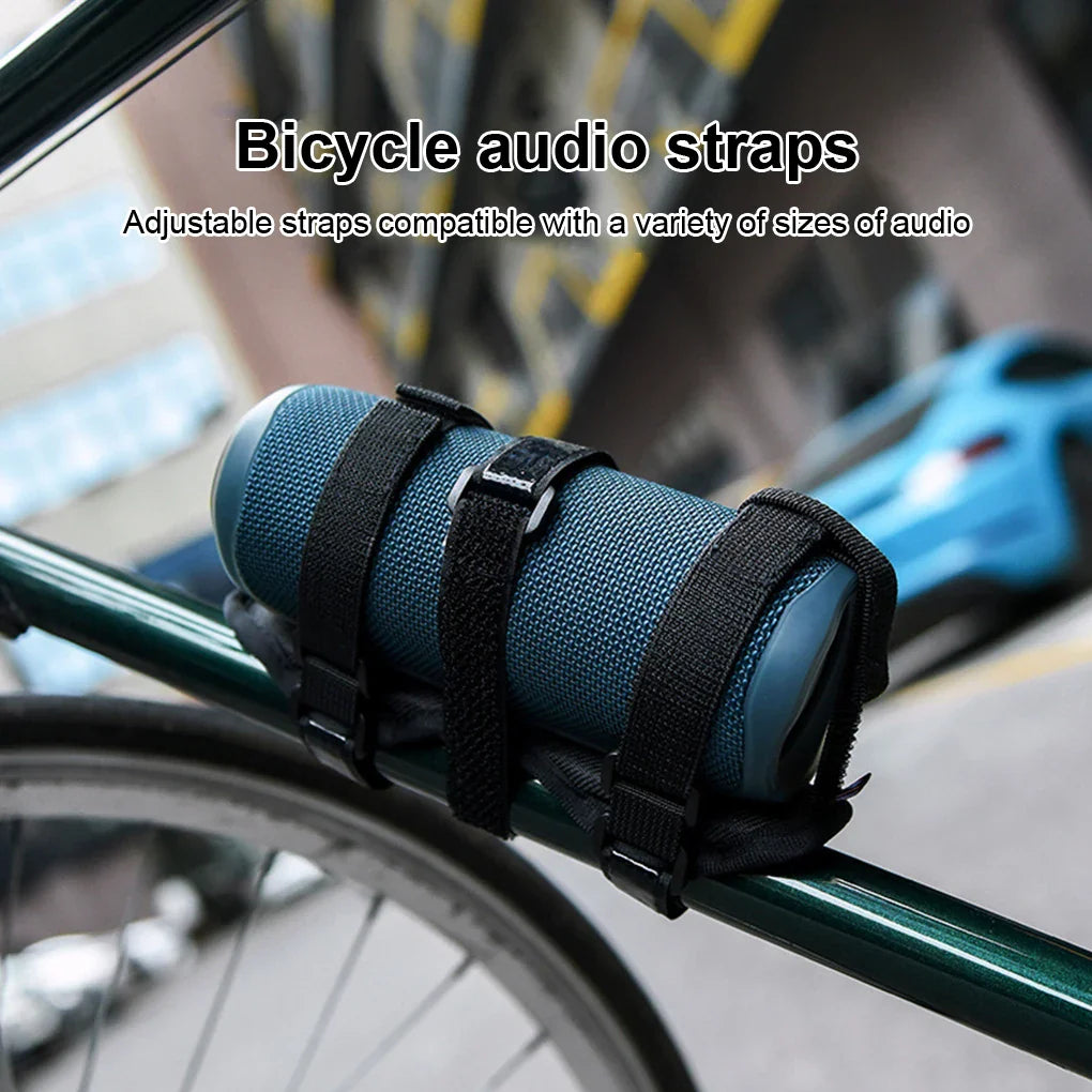 Quick Release Bike Water Cup Holder - Adjustable Fixing Strap, Detachable Speaker Kettle, Mountain Bike Bicycle Accessory