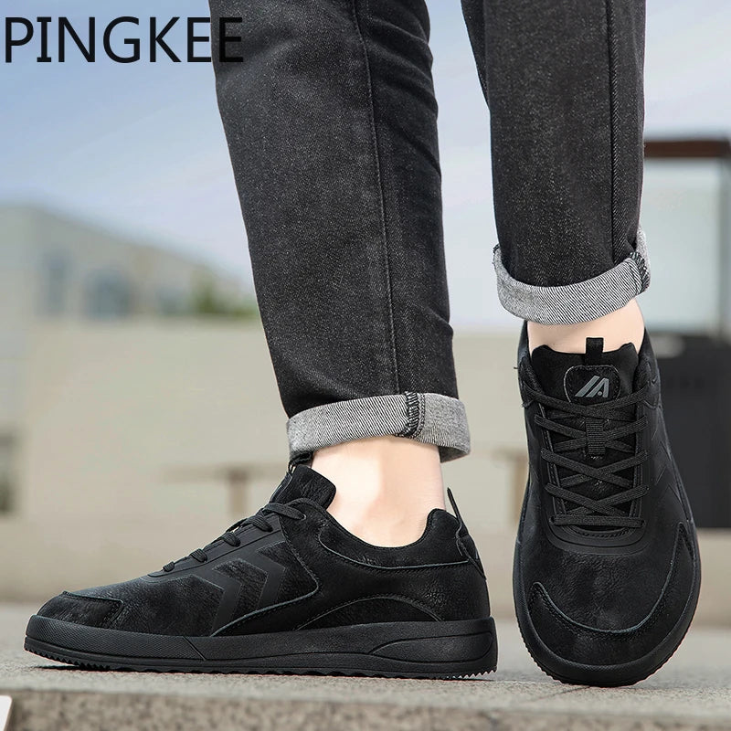 PINGKEE VENOCON Minimalist Barefoot Shoes – Wide Toe Box Winter Athletic Casual Sneakers & Boots for Men & Women