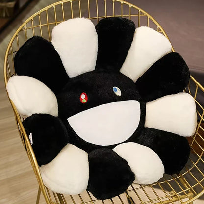 40/60cm Sunflower Plush Pillow — Soft Flower Cushion for Sofa, Bed & Room Decor, Kawaii Gift