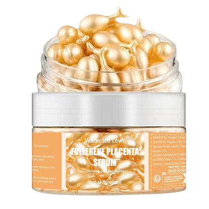 50pcs Collagen Face Care Capsules — Hyaluronic Acid Serum for Acne, Wrinkle Removal, Firming & Whitening Skin Care