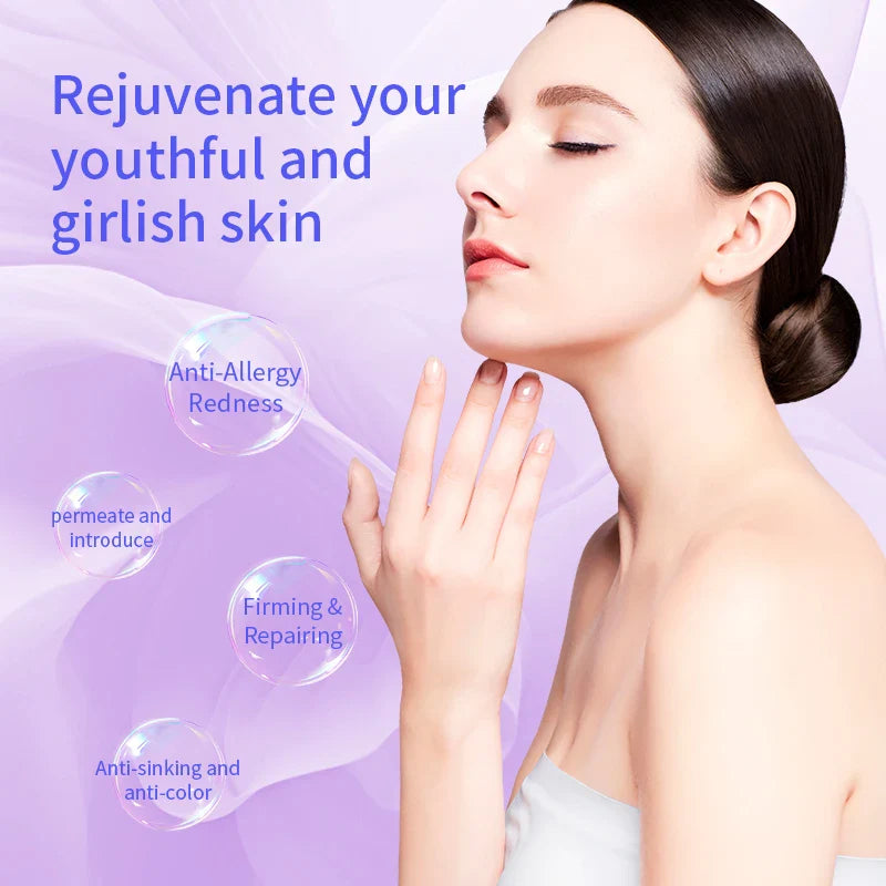 Hot Cold Electroporation No Needle Mesotherapy Machine – Anti-Aging RF Skin Cooling & Face Lifting Facial Equipment