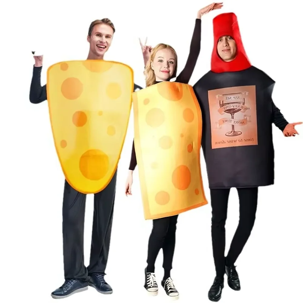 Couples Funny Cosplay Costume - Adult Halloween Performance & Party Outfit