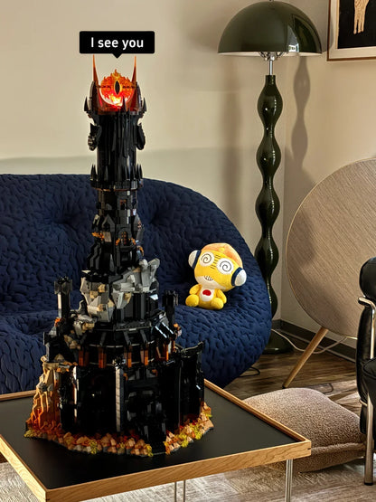 New MOC Black Eye Tower Building Model – Home Decor & Children’s Holiday Gift for Boys