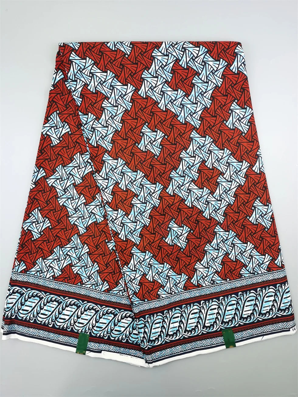 African Wax Fabric - Cotton Nigerian Ankara Batik Block Print Sewing Cloth