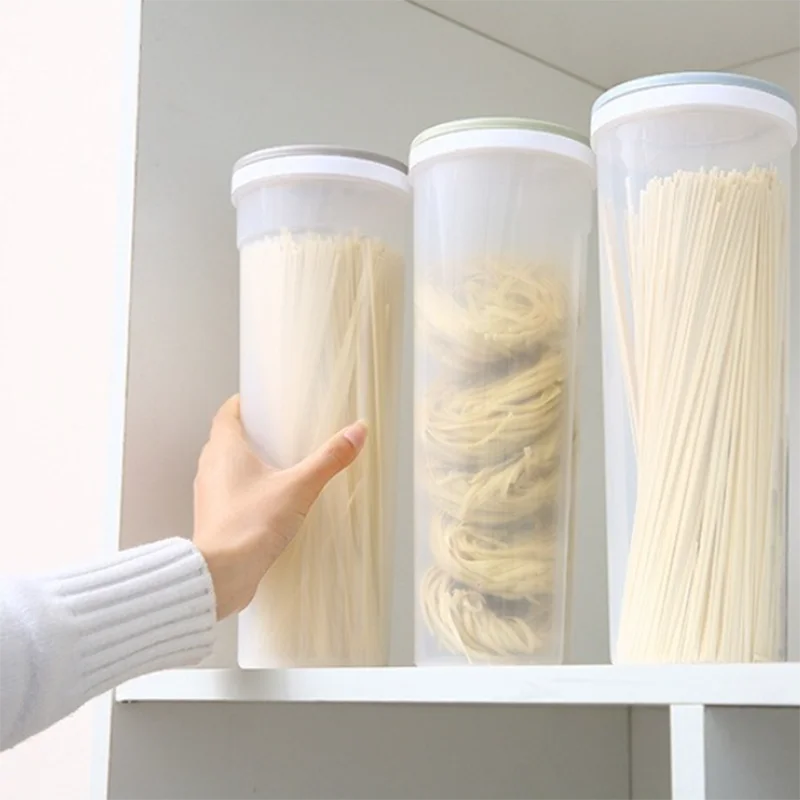 Food-Grade Noodles Sealed Can - Quantitative Divided Kitchen Storage Box - Practical Kitchen Accessories for Organization