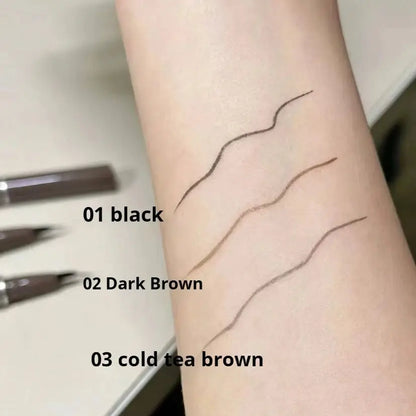 JUDYDOLL Super Fine Eyeliner | Waterproof, Anti-Shake and Long-Lasting | Fine Brushwork for Slim and Enlarged Eyes | Fast Drying