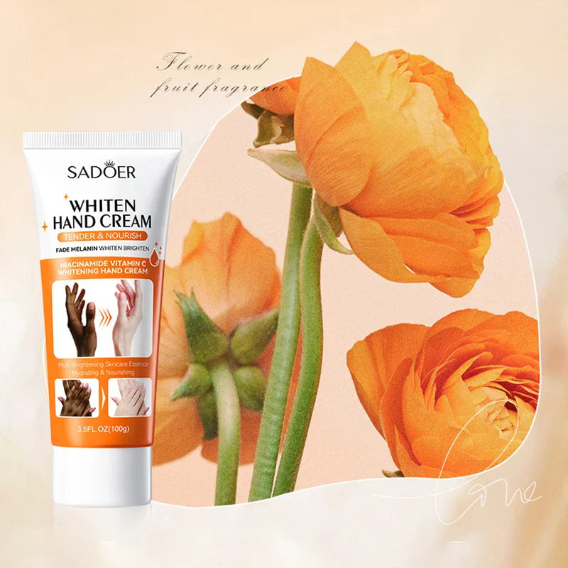 1/2/3pcs SADOER 100g Hand Cream – Moisturizing, Brightening & Non-Greasy Hydration for Soft, Beautiful Hands (Travel Size)