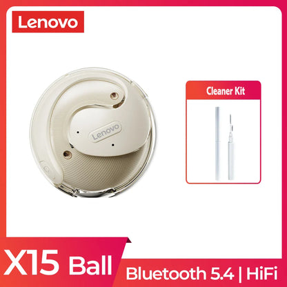2024 ERAZER X15 Pro Bluetooth 5.4 Earphones – Wireless TWS Earbuds with Open Ear Hooks, Mic & Phone Call Support