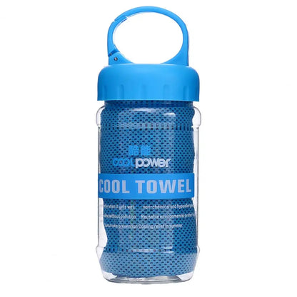 Instant Cooling Sports Towel – Quick-Dry Sweat-Absorbent Gym, Yoga & Workout Fitness Towel