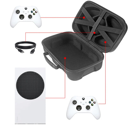 Hard Case Bag for Xbox Series S – Travel Storage Organizer for Console, Gamepad & Accessories