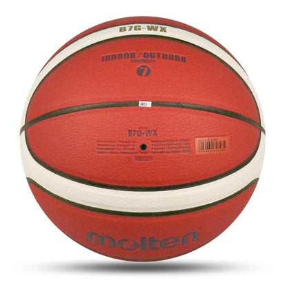 2025 Molten Basketball — Official Size 5/6/7 PU Indoor & Outdoor Ball for Men, Training, Match & Team Games