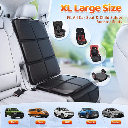 Universal Child Car Seat Cover Protector: Auto Rear Seat Pad for Kids - Foot Cushion for Car Protection, Essential Car Accessories