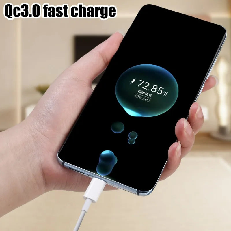100W Fast Charging Dual Type-C Cable — High-Speed Data Transfer for iPhone 16/15, Android, Samsung, Xiaomi, MacBook (1M/1.5M/2M)